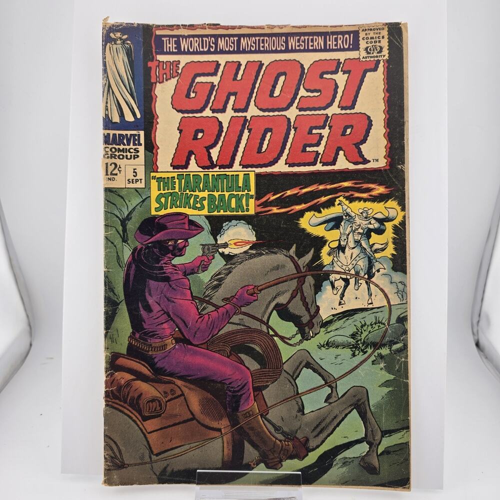 GHOST RIDER #5 DICK AYERS COVER MARVEL COMICS 1967